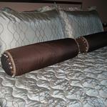 The Carlyle Condos. Custom Bedspread, Pillows, Drapery. Minneapolis, MN Residence