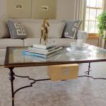 Custom Upholstery & Pillows. Classic Greek Key Living Room - Grey & Cream. Saint Charles, IL Residence